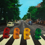 Gummy Beatles Abbey Road (Print from Roxanne Patruznick)