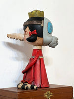 Masked Agatha (Sculpture from Kathie Olivas)