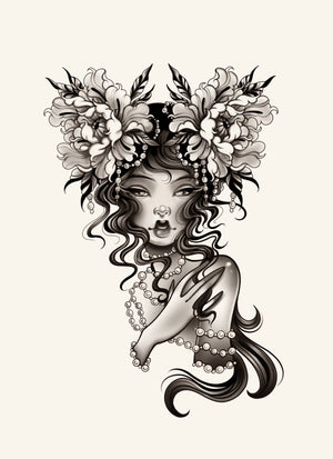 
            
                Load image into Gallery viewer, Bloom Goddess (Signed Print from Sera Alana)
            
        
